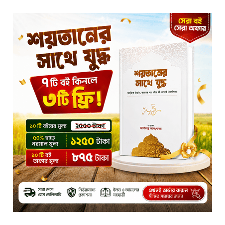 শয়তানের সাথে যুদ্ধ  ৭টি কিনলে ৩টি ফ্রি !!!